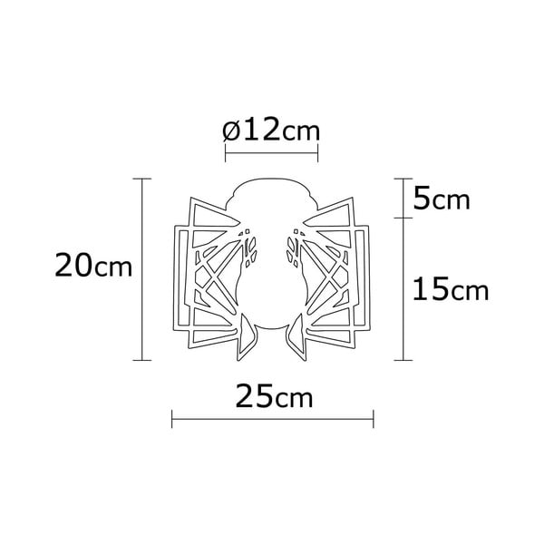 Černé stropní svítidlo s kovovým stínidlem ø 26 cm Nemrut – Opviq lights-image-2