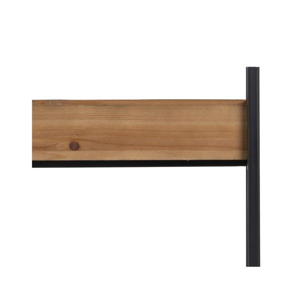 Černý kovový regál 85x130 cm – Ixia-image-4