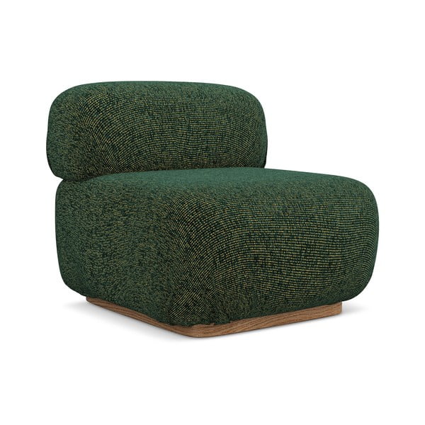 Tmavě zelený modul pohovky (středový díl) Ailani – Makamii-image-2