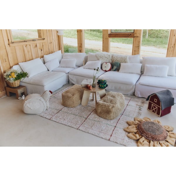 Dětský sedací vak v hořčicové barvě Haystack – Lorena Canals-image-2