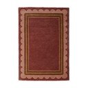 Vínový ručně tkaný vlněný koberec 160x230 cm Lois – Flair Rugs