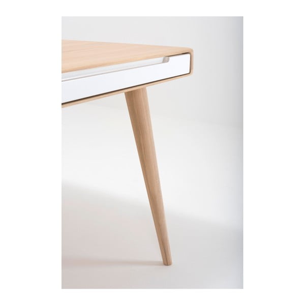 Jídelní stůl z dubového dřeva Gazzda Ena Two, 160 x 90 cm-image-2