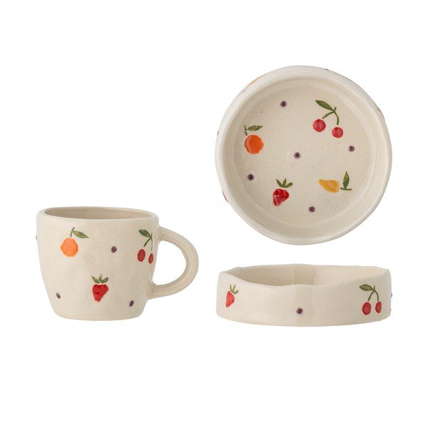 Kameninová dětská jídelní sada 2 ks Tatiana – Bloomingville Mini-image-4