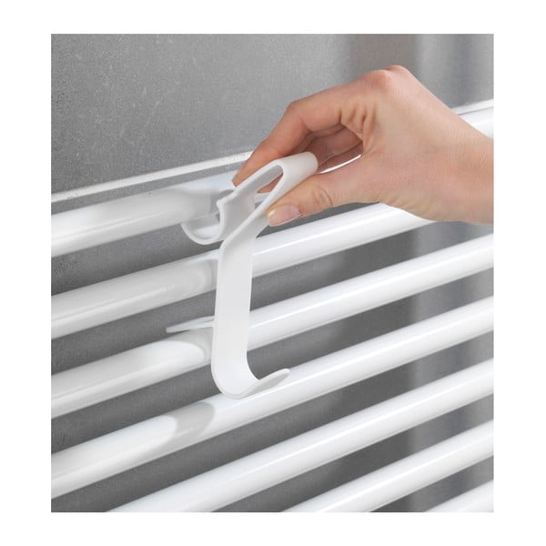 Bílý háček na radiátor Wenko Flexi-image-3