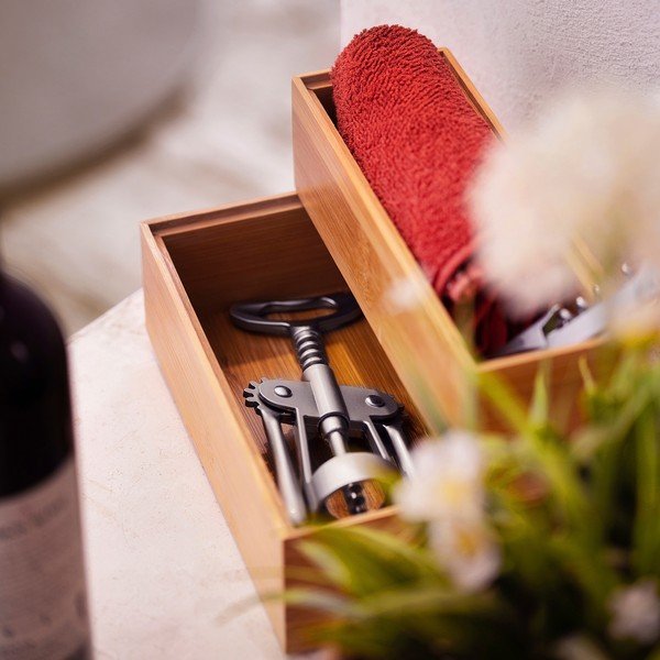 Bambusový box Compactor, 22,5 x 7,5 x 6,35 cm-image-1