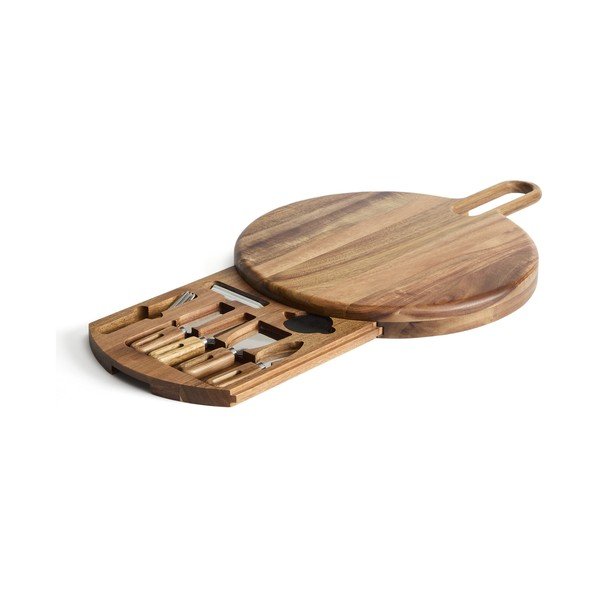 Dřevěné prkénko na sýr 46 x 36 cm Blera – Kave Home-image-3