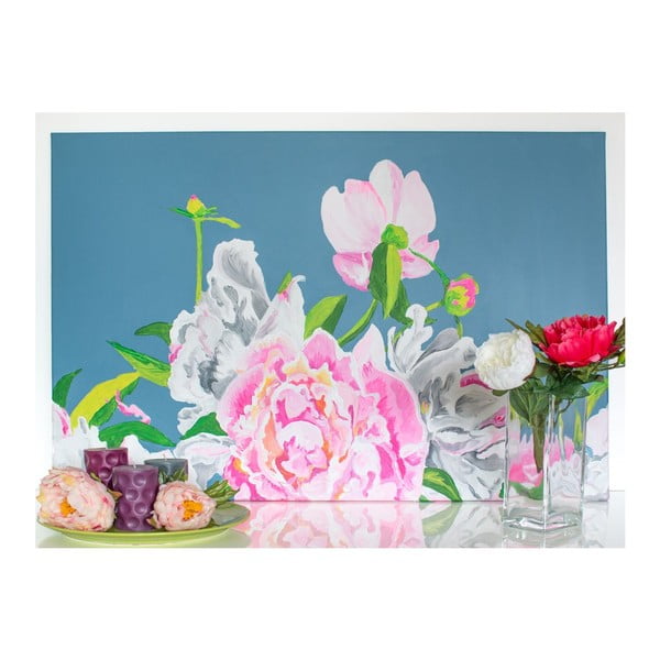 Obraz Peonie Flowers, 100x70 cm
