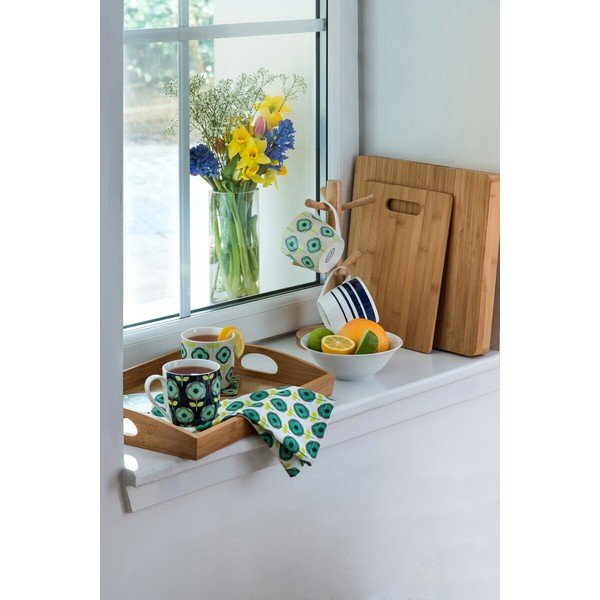 Dřevěný držák na hrnky Soka – Premier Housewares-image-1