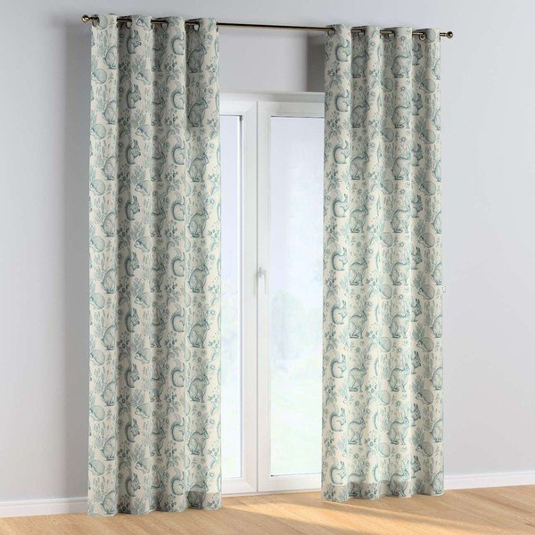 Dětský závěs 260x130 cm Magic - Yellow Tipi-image-1