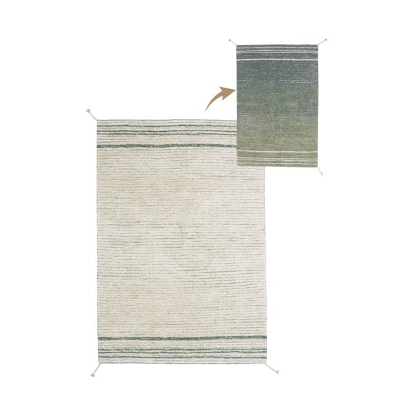 Zeleno-modrý bavlněný koberec 170x240 cm Twin Vintage – Lorena Canals-image-3