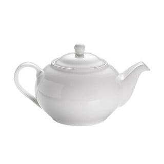 Bílá porcelánová čajová konvice Maxwell & Williams Basic, 1 l