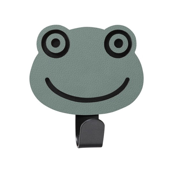 Šedozelený ocelový háček bez vrtání Frog Nupo – LIND DNA