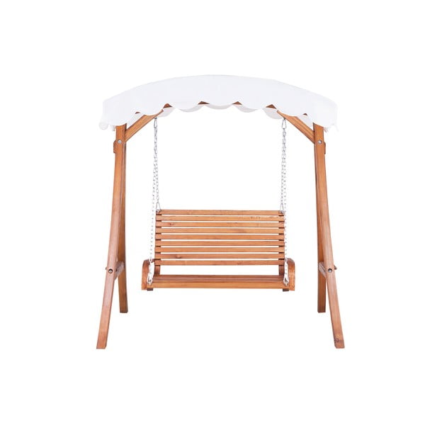 Zahradní dřevěná houpačka s přístřeškem Monobeli Swingy