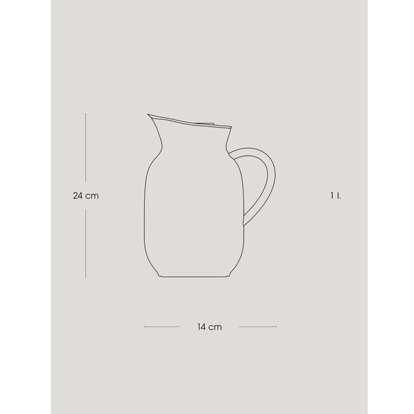 Termokonvice z nerezové oceli ve stříbrné barvě 1,2 l Amphora – Stelton-image-3