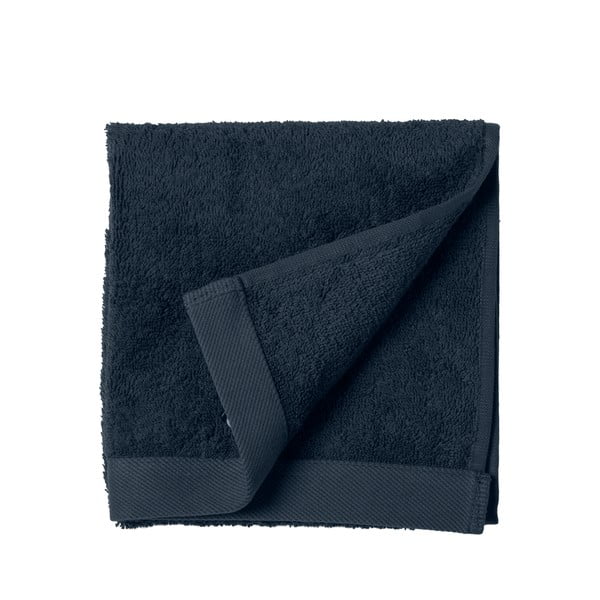 Modrý ručník z froté bavlny Södahl Indigo, 60 x 40 cm-image-2
