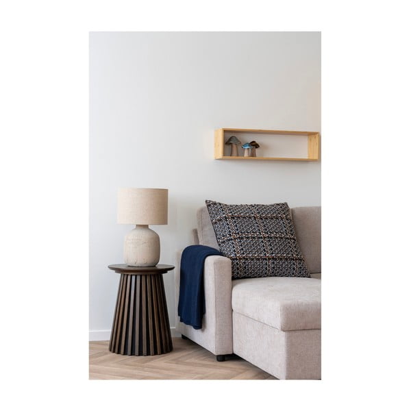 Krémová stolní lampa s textilním stínidlem (výška 46,5 cm) Bilby – House Nordic-image-1