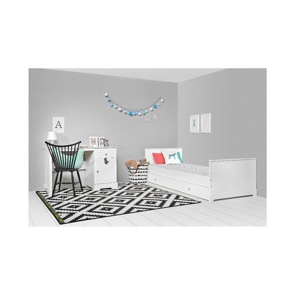 Bílá zásuvka pod postel BELLAMY Marylou, 90 x 200 cm-image-4