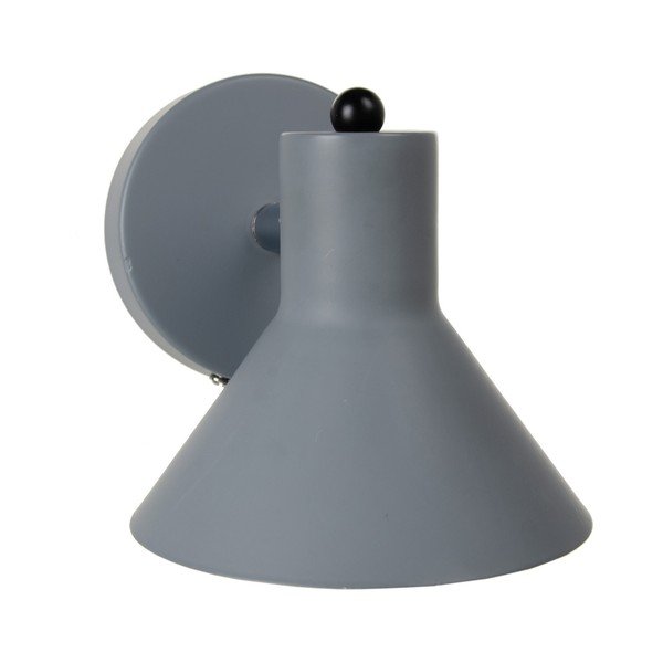 Šedé nástěnné svítidlo Simplico – Ixia-image-1