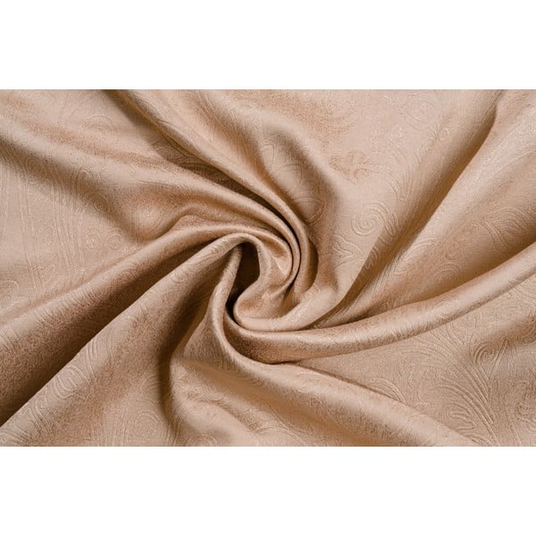 Hnědý závěs 140x270 cm Cora – Mendola Fabrics