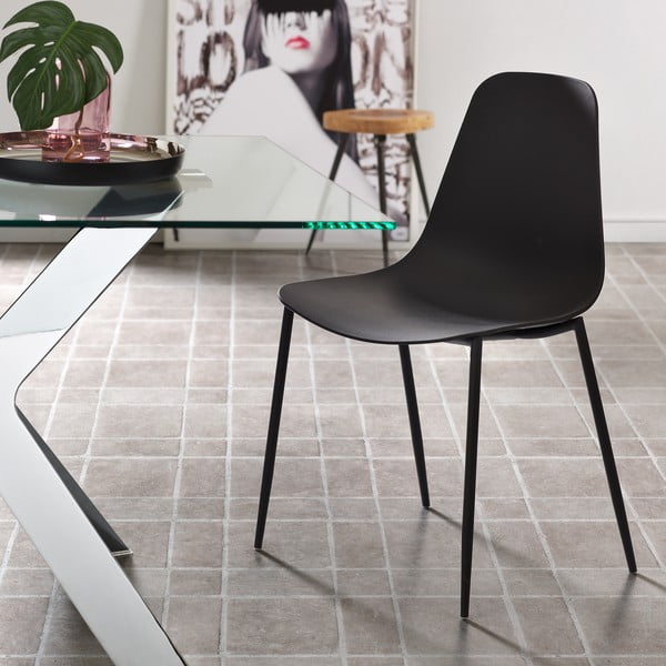 Černá jídelní židle Kave Home Wassu-image-3