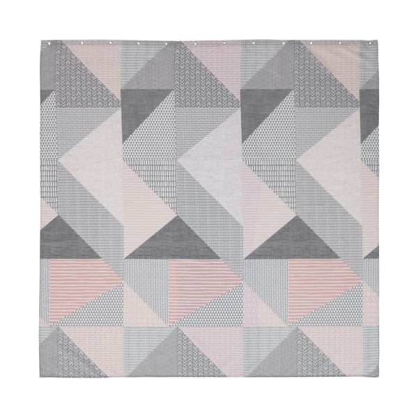 Sprchový závěs 180x180 cm Larsson Geo - Catherine Lansfield-image-2