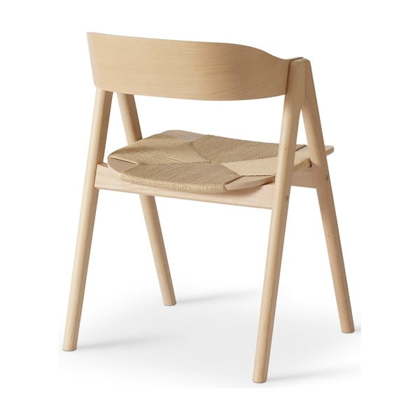 Jídelní židle z dubového dřeva v přírodní barvě Mette – Hammel Furniture-image-4