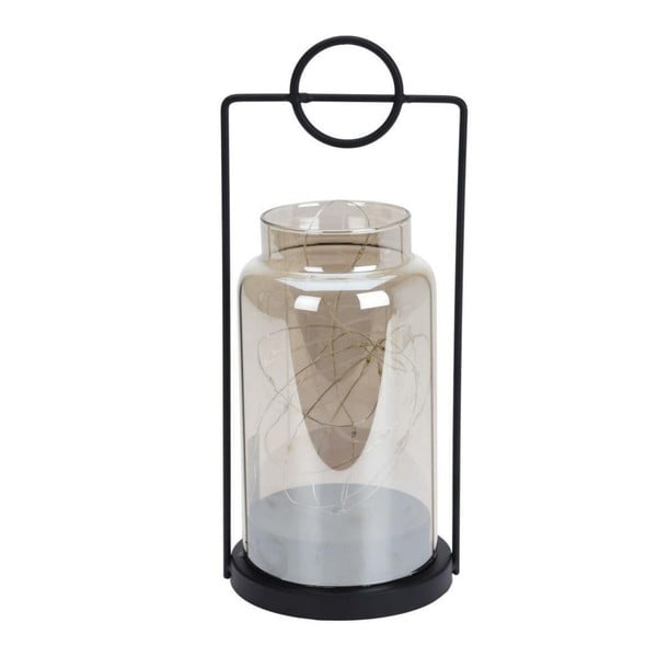 Černá venkovní LED lucerna (výška 25 cm) – Koopman