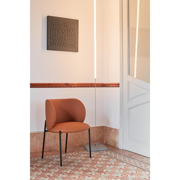 Oranžová čalouněná jídelní křesla v sadě 2 ks Mogi – Teulat-image-1