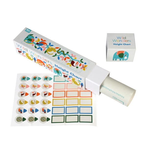 Dětský nástěnný metr Wild Wonders – Rex London-image-2