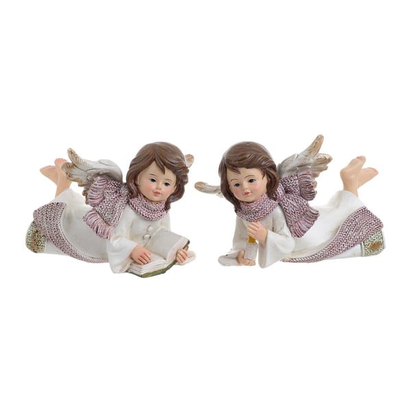 Sada 2 dekorativních andělíčků InArt Angel, výška 7 cm