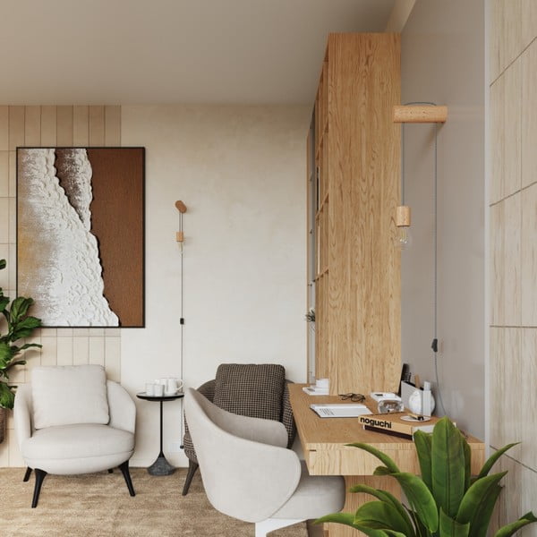 Nástěnné svítidlo v přírodní barvě Arcadia – Sollux-image-2