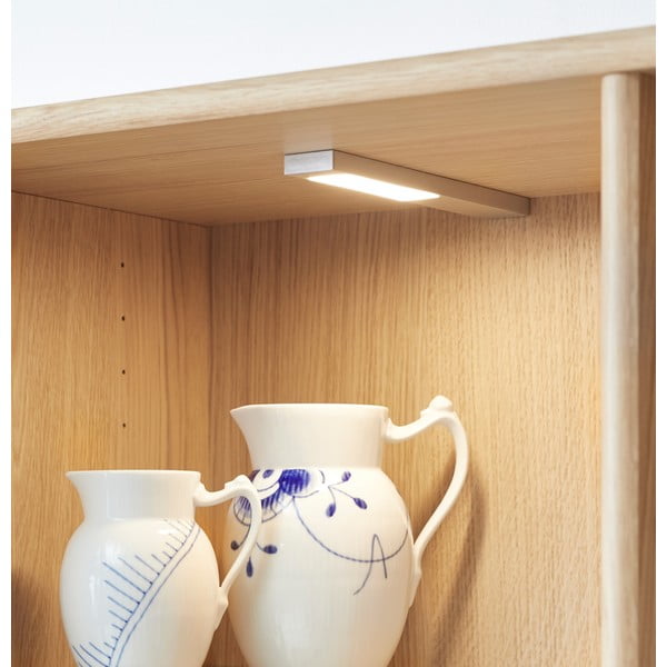 Vitrína s osvětlením v dekoru dubu 89x206 cm Mistral - Hammel Furniture-image-1