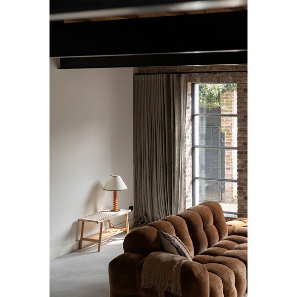 Dřevěná lavice ve světle přírodní barvě Kintaro – Dutchbone-image-3