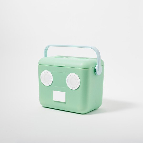 Zelený chladící box Sunnylife Sounds, 15 l-image-4