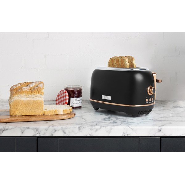 Černý topinkovač Heritage - Haden-image-1