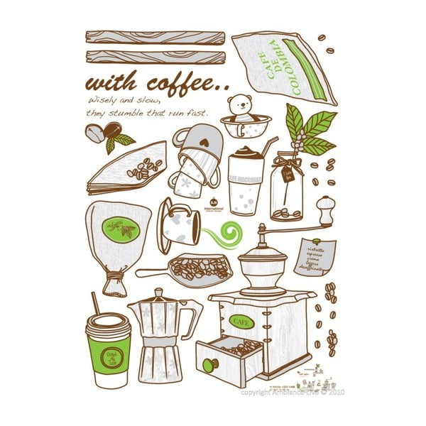 Samolepka Ambiance Coffee Grinder-image-2