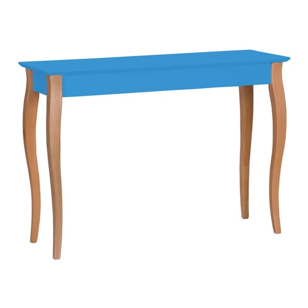 Modrý konzolový stolek Ragaba Lillo, šířka 105 cm