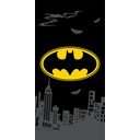 Černá bavlněná dětská osuška 70x140 cm Batman "The Emblem" – Jerry Fabrics