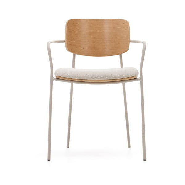 Béžové jídelní židle v sadě 4 ks Maureen – Kave Home-image-3