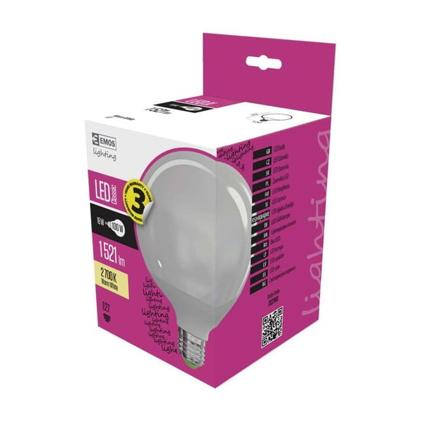 LED žárovka E27, 15,3 W, 230 V - EMOS-image-1