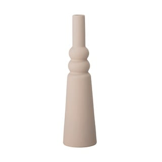 Béžová kameninová váza Bloomingville Isolde, výška 28,5 cm