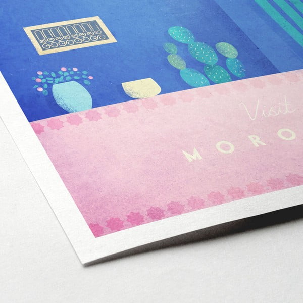 Plakát Travelposter Morocco, A3-image-2