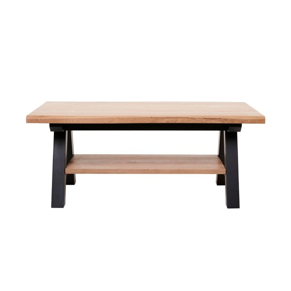 Konferenční stolek ze dřeva bílého dubu Unique Furniture Oliveto, 110 x 61 cm