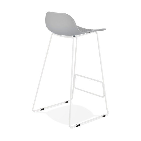 Šedá barová židle Kokoon Slade, výška sedu 76 cm-image-3