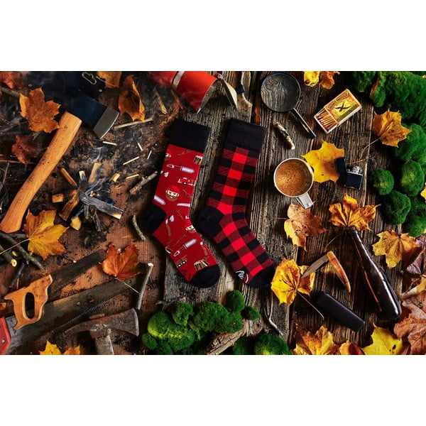 Ponožky Many Mornings Lumberjack Life, vel. 35-38-image-2