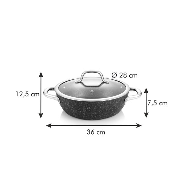 Pánev s poklicí ø 28 cm President – Tescoma-image-3