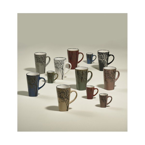 Světle růžové hrnky na espresso z kameniny v sadě 4 ks 100 ml Hela – Villa Collection-image-3