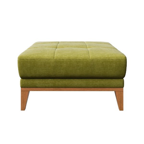 Olivově zelená podnožka MESONICA Musso Tufted-image-1