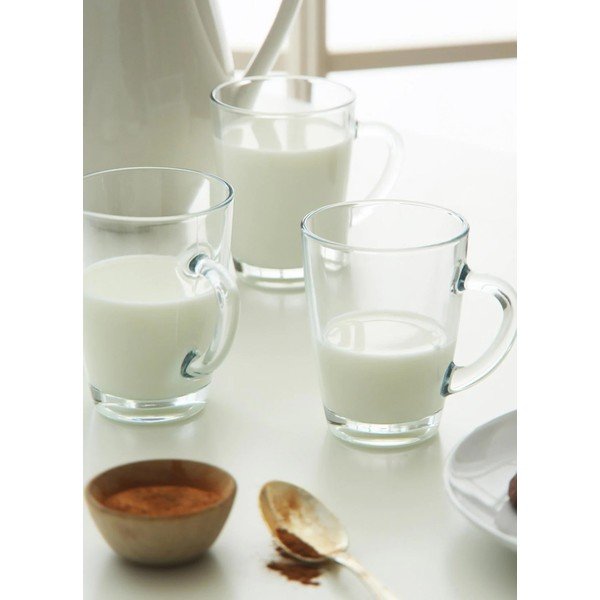 Skleněné hrnky v sadě 6 ks 300 ml – Hermia-image-3