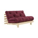 Červená rozkládací pohovka 140 cm Roots - Karup Design
